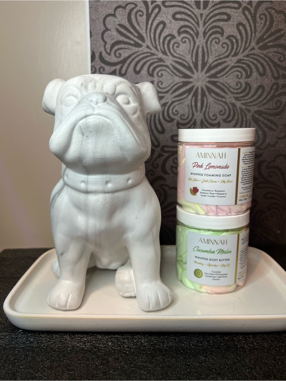 Aminnah Cucumber Melon & Pink Lemonade Whipped Body Butter Bundle Set